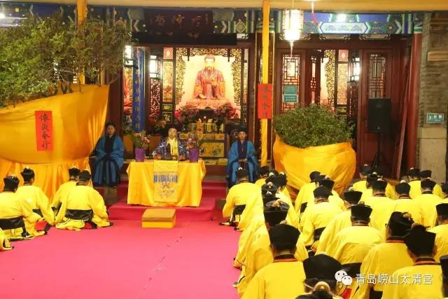 崂山太清宫丁酉戒坛行初真戒科——传授初真戒-道音文化