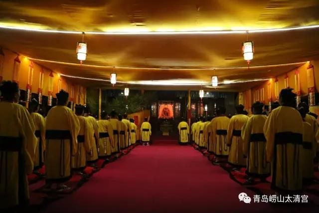 崂山太清宫丁酉戒坛举行中元庆贺暨初真戒传授衣钵科-道音文化