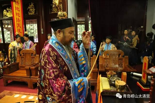 崂山太清宫丁酉戒坛举行中元庆贺暨初真戒传授衣钵科-道音文化