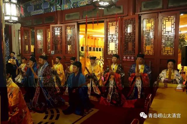 崂山太清宫丁酉戒坛举行中元庆贺暨初真戒传授衣钵科-道音文化