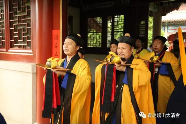 崂山太清宫丁酉戒坛行天仙戒传授衣钵科