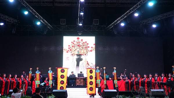 Singapore Lorong Koo Chye Sheng Hong Temple Commemorates a Century of Venerating the City God-道音文化