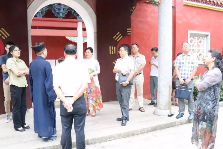 邵阳市人大副主任赵为济一行视察玉清宫调研宗教工作-道音文化