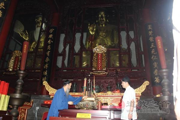 中国道教协会会长李光富道长视察苏州玄妙观-道音文化