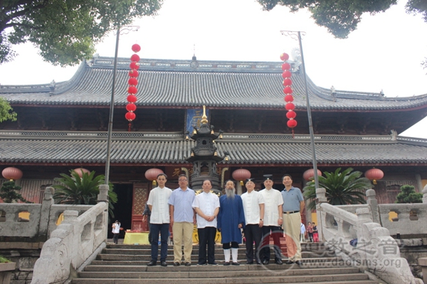 中国道教协会会长李光富道长视察苏州玄妙观-道音文化