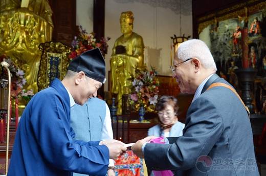 “日本道教友好协会”奈良行博一行参访上海白云观-道音文化