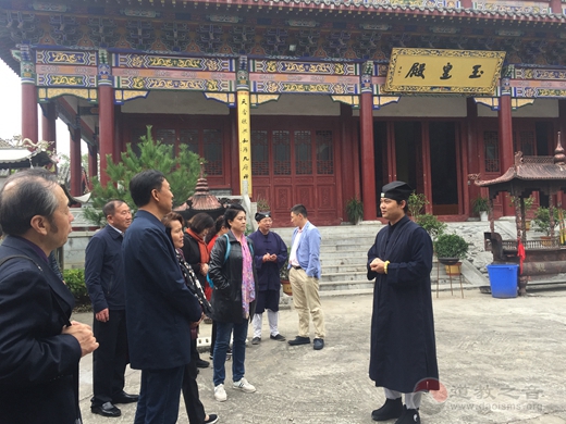 辽宁省政协民族和宗教委员会副主任一行考察汉中青龙观-道音文化