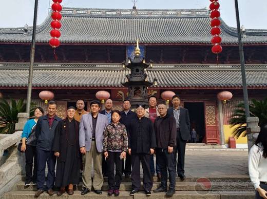 黑龙江省政协副主席一行到苏州玄妙观考察-道音文化