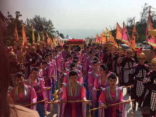 松山天后行宫出席第十五届澳门妈祖文化旅游节-道音文化