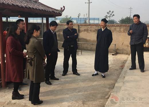 河南开封通许县宗教局调研道协工作-道音文化