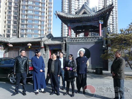 山西大同市宗教局局长杜福一行调研真武庙-道音文化