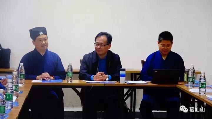 原中国道教协会副会长丁常云道长一行来葛仙山参访