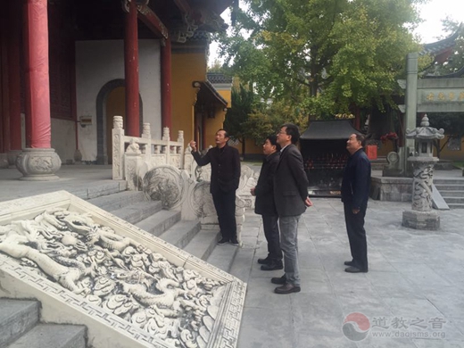 镇江市民宗局、道协赴南京高淳区道教活动场所考察-道音文化