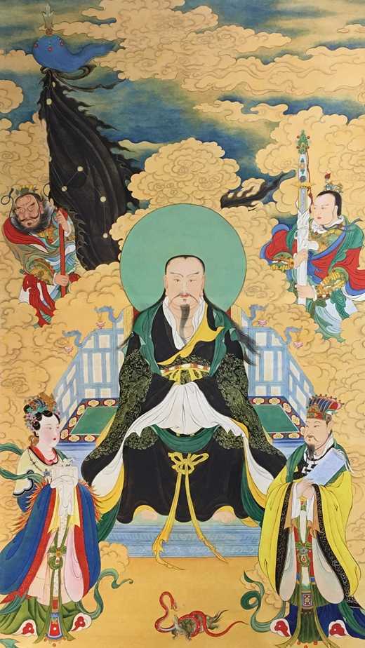 道教神仙画，这一次惊艳了我