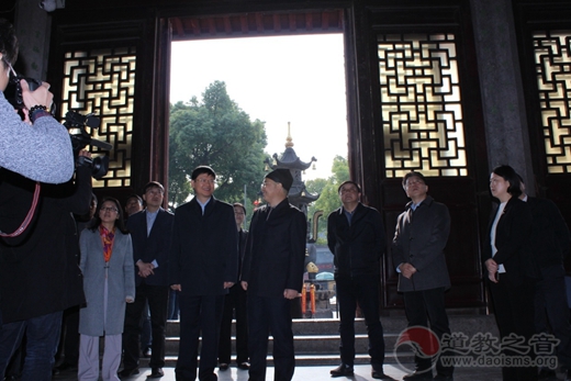 苏州市代市长李亚平调研玄妙观-道音文化
