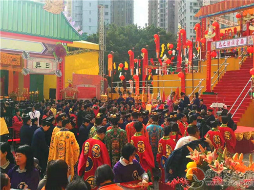 香港丁酉年罗天大醮活动隆重举行-道音文化