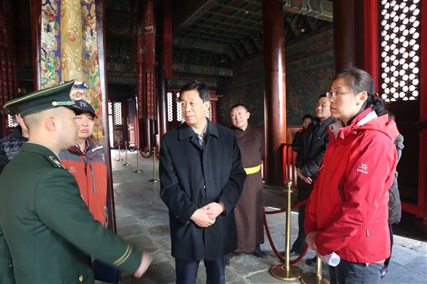 北京市宗教事务局（民委）突击检查消防安全-道音文化