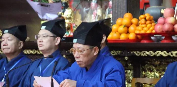 中国道教协会副会长兼秘书长张凤林今日开示文稿