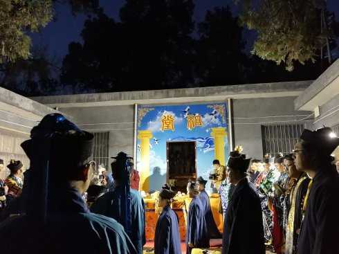 嵩山中岳庙方丈升座祭祖文