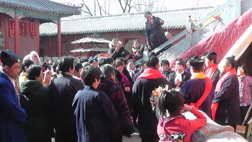 邯郸市道教协会到邯郸市各开放场所宣讲党的十九大精神暨摸底排查
