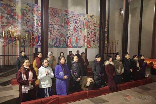 茅山乾元观举行新年撞钟祈福活动
