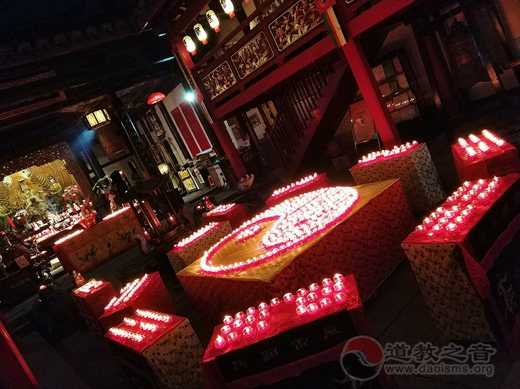 福州三坊七巷天后宫举行新年千灯会亮灯仪式-道音文化