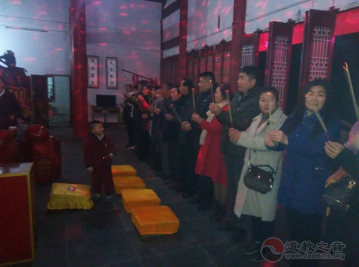 江西庐山天后宫隆重举行妈祖祈福点灯撞钟2018跨年活动-道音文化