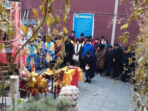 济南蓬莱院举办张明真道长羽化三周年纪念会-道音文化