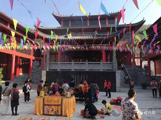 广东省肇庆市广宁紫竹观年初五“接财神”邀请函