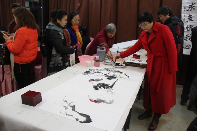 中国老子文化研究院书画院陕西分院新春联谊笔会成功举行