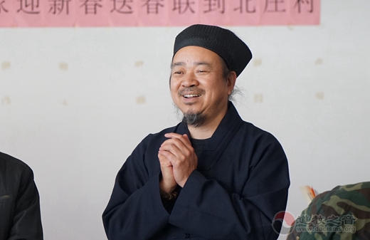 中国道教协会副会长、北京市道教协会会长黄信阳道长致2018新年贺词