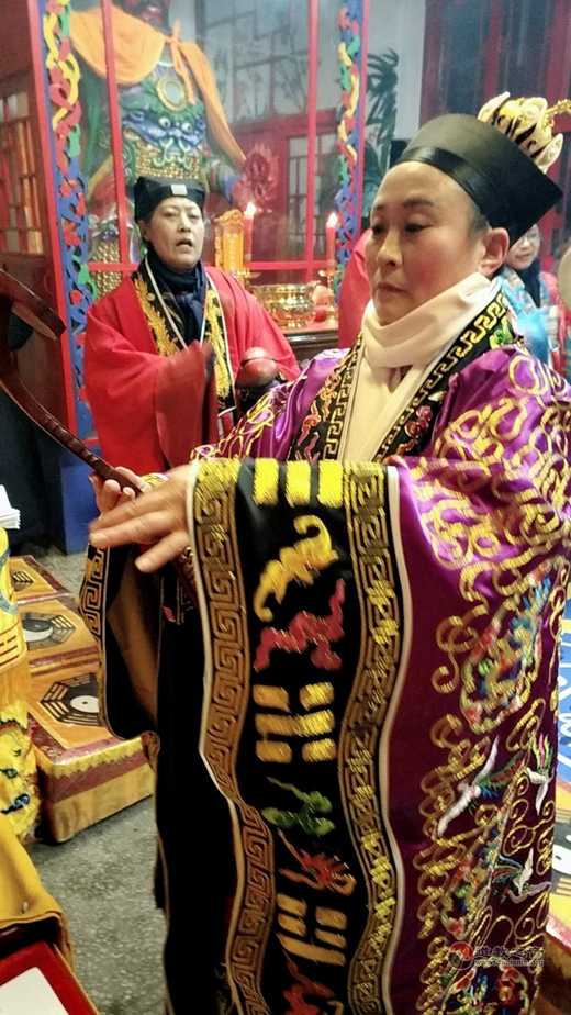吉林省通化市玉皇阁举行接驾玉皇大典