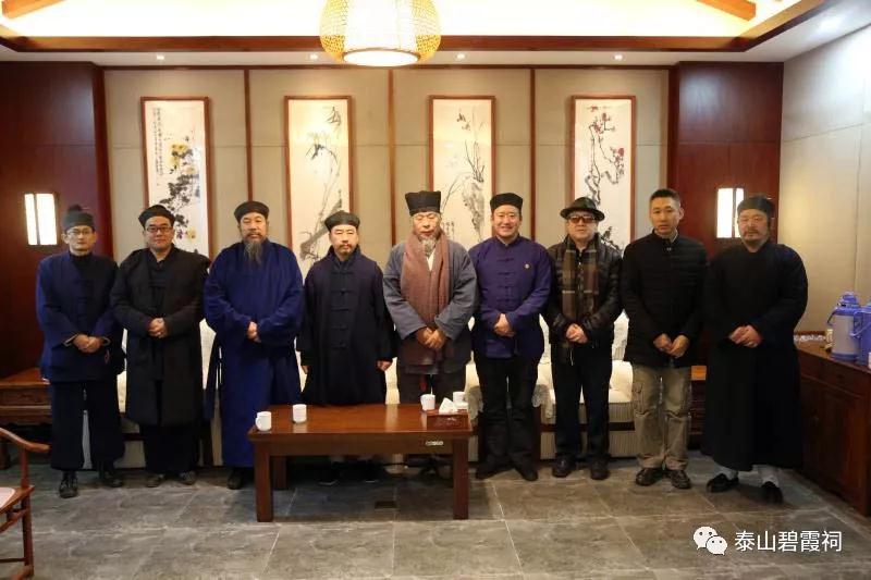 山东省道协会长张诚达道长节前看望慰问省内道教前辈道长