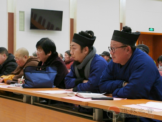 山东省肥城修真宫道众受邀参加肥城市五大宗教座谈会