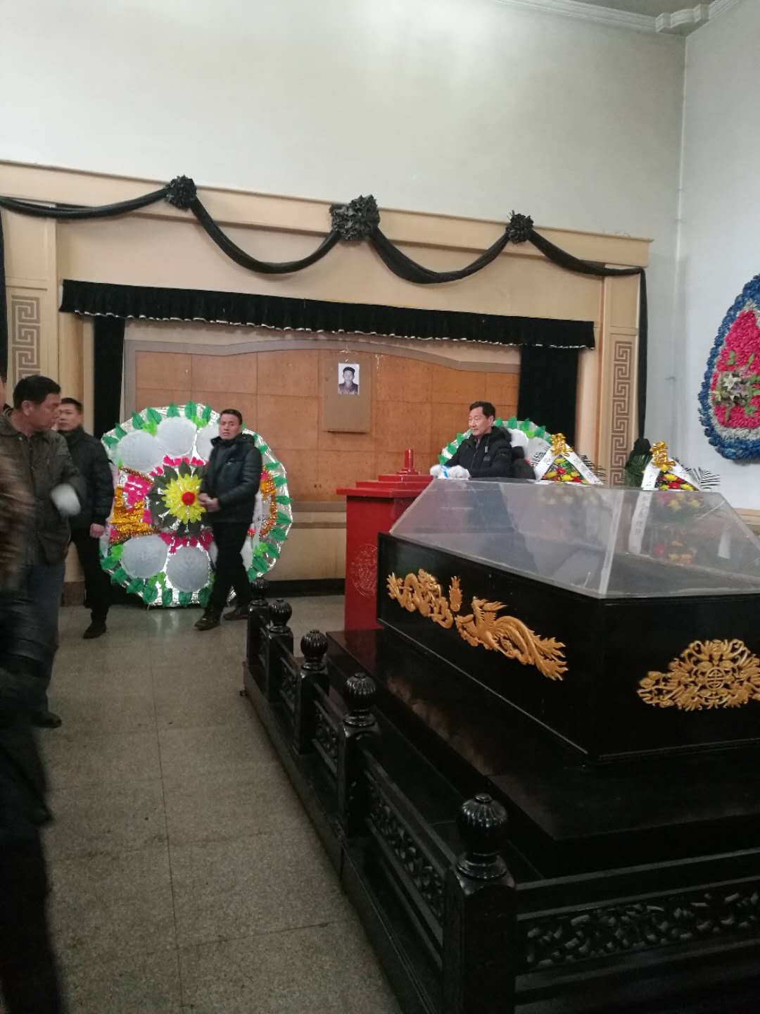 吉林通化市玉皇阁原监院潘宗武道羽化仙蜕告别仪式在通化市殡仪馆举行