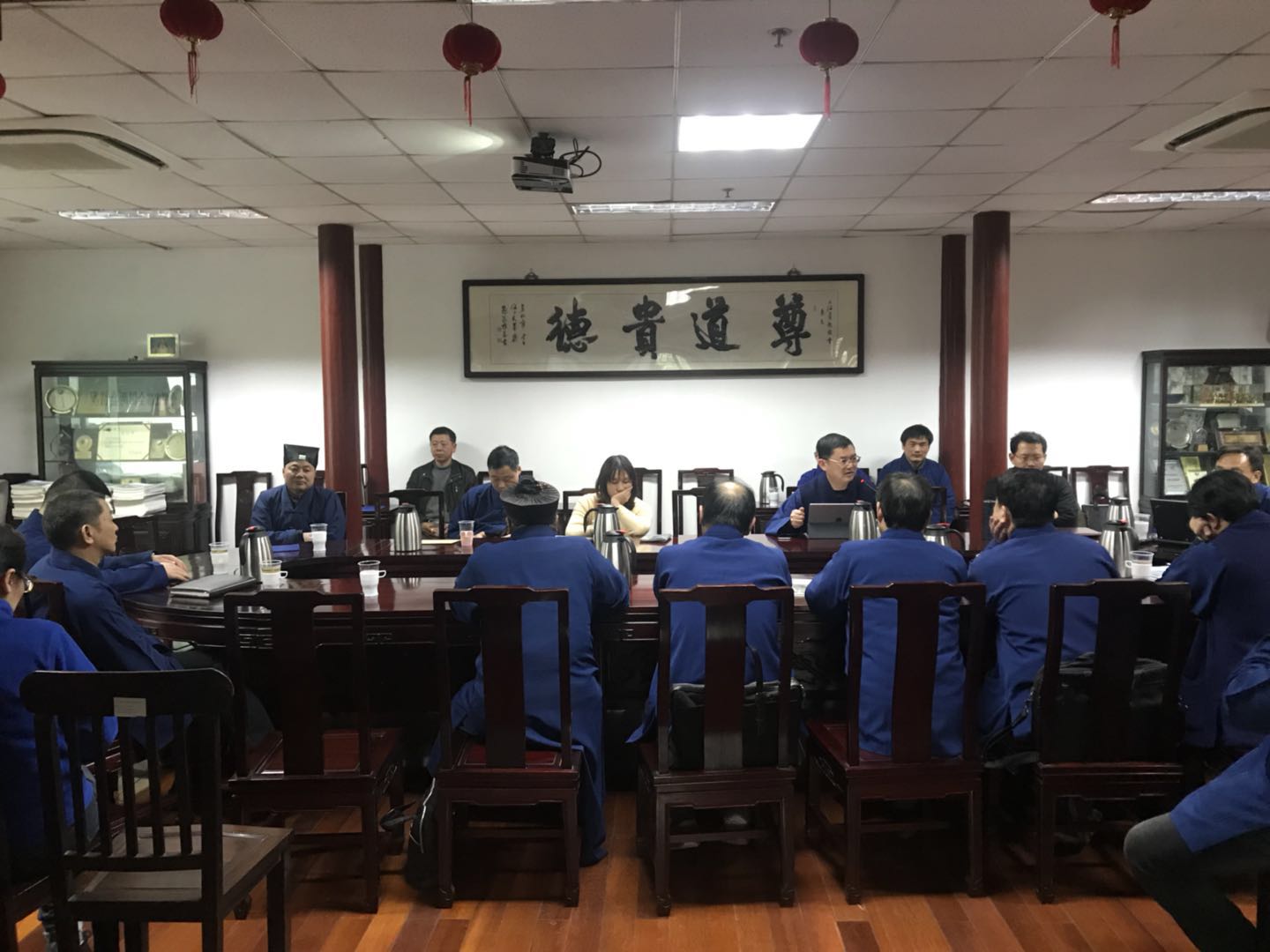 上海市道协召开中心组学习会传达学习全国两会精神-道音文化