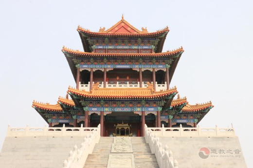 赵卫东教授带领研究生至山东肥城修真宫参观考察1
