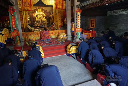 道教之音主编隋玉宝道长被礼请为广东省正一派传度保举师8