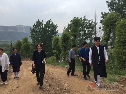 汉中市政协副主席吴巧玲一行调研汉中市道教场所-道音文化