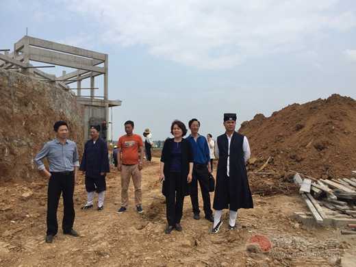 汉中市政协副主席吴巧玲一行调研汉中市道教场所-道音文化