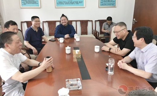 张凤林副会长会见济源市委统战部部长 探讨“洞天福地”申遗事宜