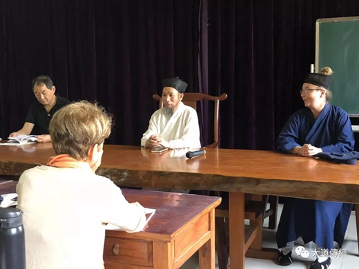 法国道教协会一行十人访问武汉大道观