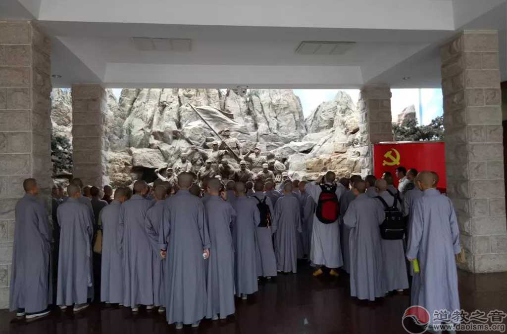 江苏尼众佛学院来茅山道院参访交流