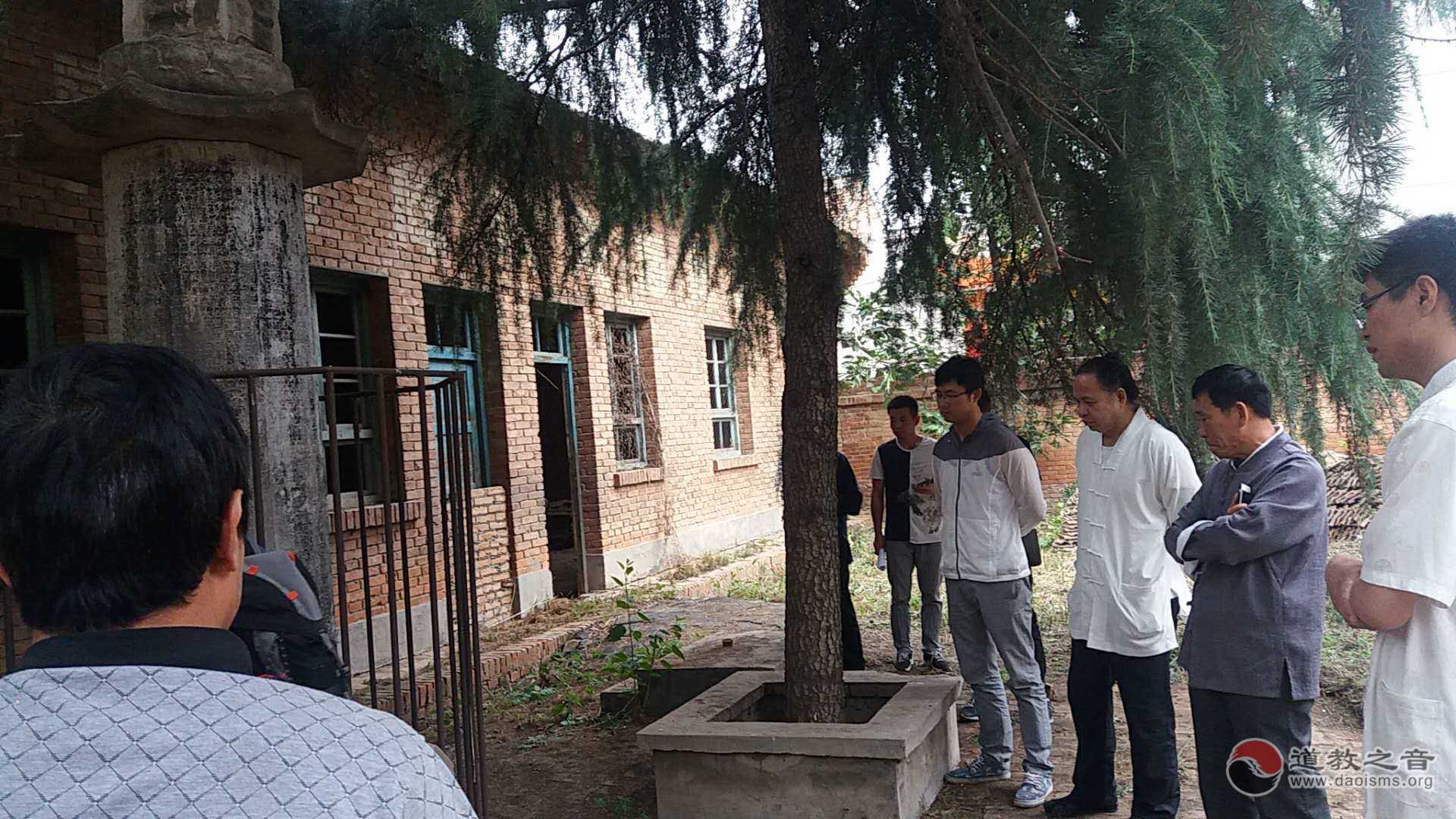 白云观道医馆李宇林馆长拜真问道陕西宝鸡磻溪宫