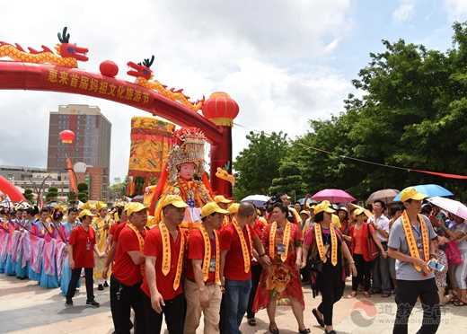 陆丰祭典团传播妈祖祭祀礼仪
