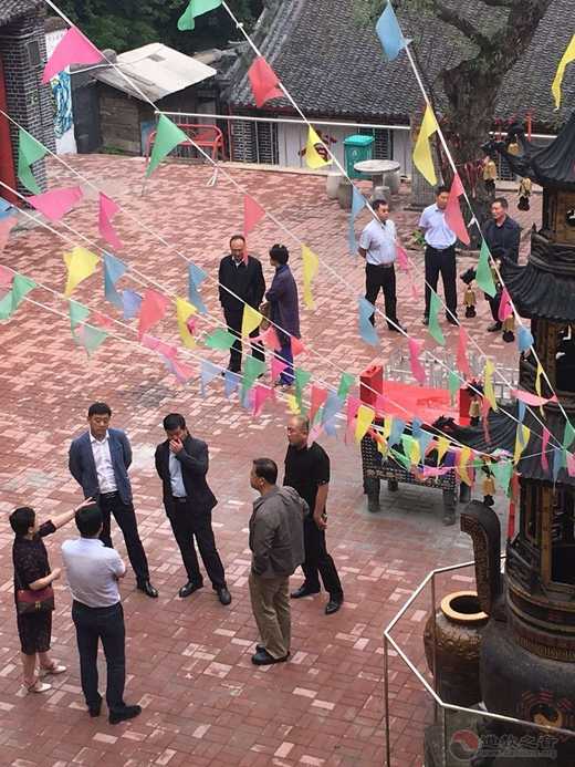吉林省人大常委会调研组并莅临通化玉皇阁考察调研