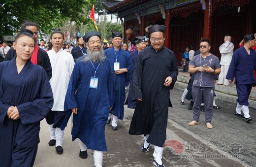 九宫山瑞庆宫举行“张道清真人诞辰九百周年祭祀•庆典”