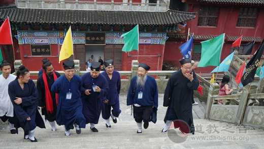 九宫山瑞庆宫举行“张道清真人诞辰九百周年祭祀•庆典”