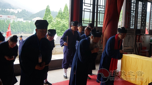 九宫山瑞庆宫举行“张道清真人诞辰九百周年祭祀•庆典”
