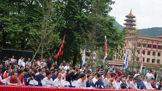 九宫山瑞庆宫举行“张道清真人诞辰九百周年祭祀•庆典”